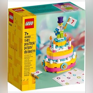 LEGO Iconic Birthday Set (40382) RETIRED, NEW & sealed w/ Minifigure